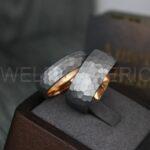 Hammered Rings, Silver Wedding Rings, Silver Wedding Bands, Couple Rings, Couple Wedding Bands, Couple Wedding Rings, Matching Couple Rings