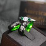 Ride or Die Rings, Ride or Die, Ride or Die Wedding Rings, Ride or Die Wedding Bands, Black Wedding Rings, Black Wedding Bands, Biker Rings