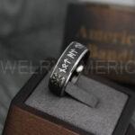 Viking Ring, Vikings Jewelry, Norsemen Ring, Nordic Runes Ring, Vikings Wedding Ring, Vikings Wedding Band, Runes Wedding Ring, Nordic Rings - Image 3