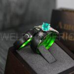 Sun and Moon Rings, Sun and Moon Wedding Rings, Sun and Moon Wedding Bands, Sun and Moon Jewelry, Couple Rings, Matching Couple Rings