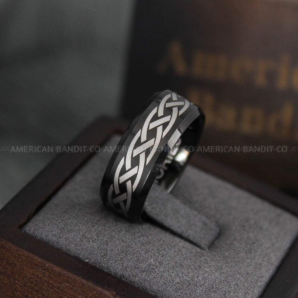 IMG_4017 Celtic Knot Ring, Celtic Ring, Irish Ring, Irish Wedding Band, Irish Wedding Ring, Celtic Knot Wedding Band - Image 1