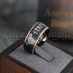 Viking Ring, Vikings Jewelry, Norsemen Ring, Nordic Runes Ring, Vikings Wedding Ring, Vikings Wedding Band, Runes Wedding Ring, Nordic Ring