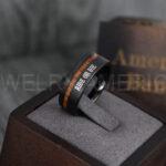 Ride or Die Ring, Ride or Die, Ride or Die Wedding Ring, Ride or Die Wedding Band, Black Wedding Ring, Black Wedding Band, Biker Ring