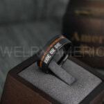 Ride or Die Ring, Ride or Die, Ride or Die Wedding Ring, Ride or Die Wedding Band, Black Wedding Ring, Black Wedding Band, Biker Ring
