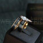 Til Valhalla Rings, Viking Rings, Runes Rings, Runes Jewelry, Couple Nordic Rings, Norsemen Rings, Nordic Runes Rings, Black Tungsten Bands - Image 4