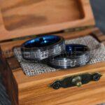 Music Ring, Music Score Ring, Music Jewelry, Music Notes Ring, Piano Jewelry, Piano Ring, Guitar Ring, Musician Ring, Musician Jewelry - Image 6