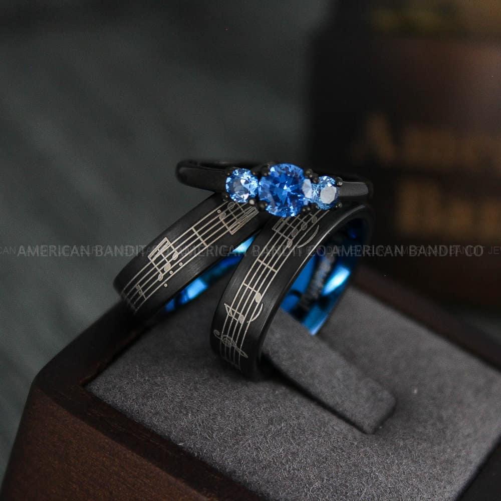 IMG_4478 Music Ring, Music Score Ring, Music Jewelry, Music Notes Ring, Piano Jewelry, Piano Ring, Guitar Ring, Musician Ring, Musician Jewelry - Image 1