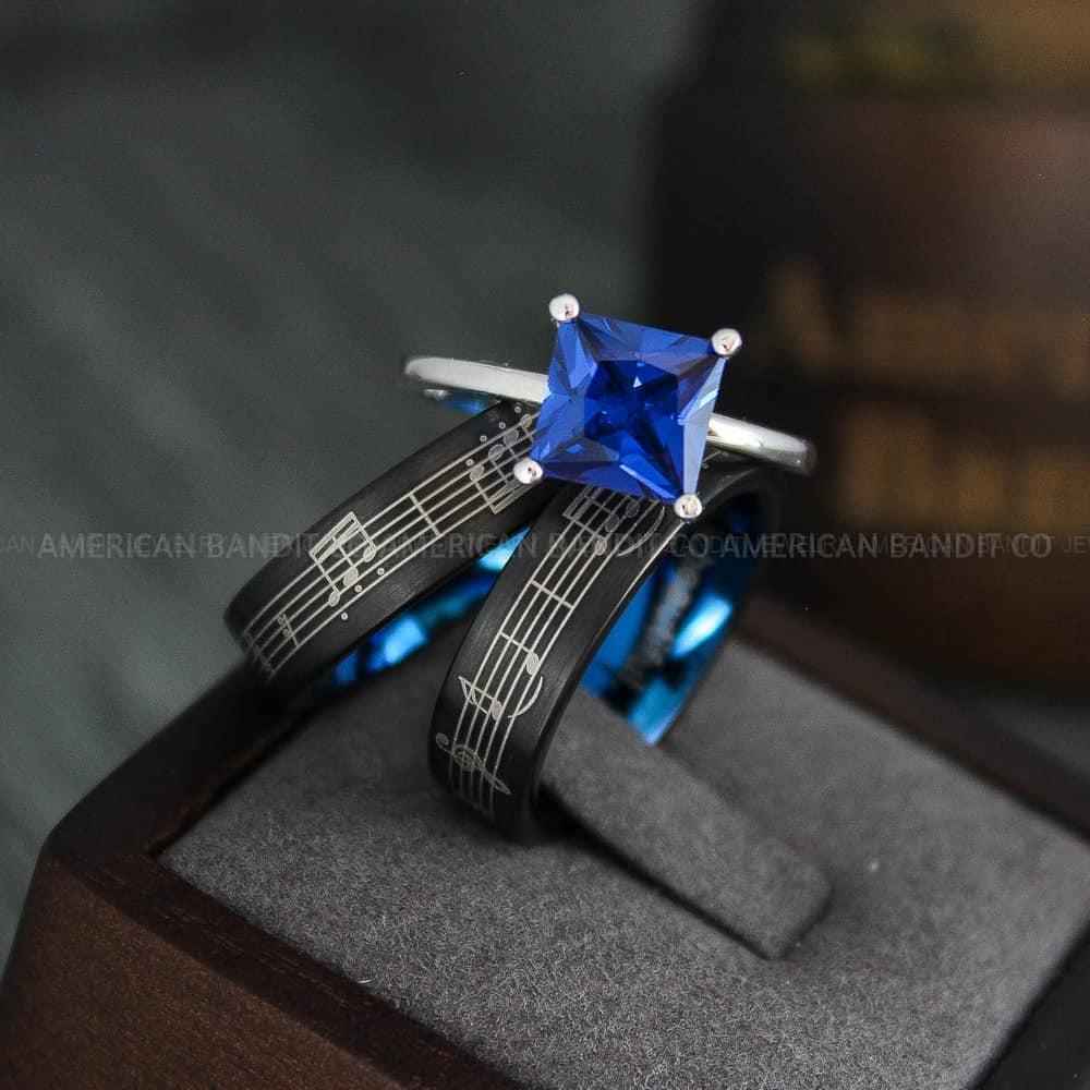 IMG_4481 Music Ring, Music Score Ring, Music Jewelry, Music Notes Ring, Piano Jewelry, Piano Ring, Guitar Ring, Musician Ring, Musician Jewelry - Image 1