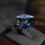 Black Wedding Bands, Couple Rings, Couple Wedding Rings, Matching Rings, Matching Wedding Bands, Black Wedding Rings, Couple Jewelry