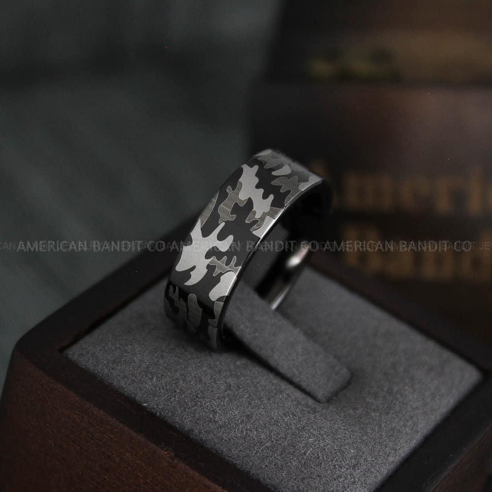IMG_4504 American Flag Rings, Camo Rings, Army Rings, Military Ring, Military Jewelry, Army Couple, Army Wife, Army Husband, Military Wife - Image 1