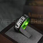 Player 1 Player 2 Rings, Gamer Rings, Couple Rings, Gamer Couple Wedding Bands, Gamer Wedding Rings - Image 4