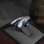 Silver Wedding Rings, Couple Rings, Couple Wedding Bands, Matching Wedding Rings, Couple Jewelry