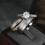 Hammered Rings, Couple Wedding Bands, Couple Wedding Rings, Couple Rings, Silver Wedding Bands
