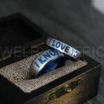 I Love You I Know Rings, Star Wars Rings, Star Wars Jewelry, Star Wars, Wedding Rings, Star Wars Wedding Bands - Image 5