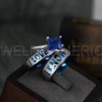 I Love You I Know Rings, Star Wars Rings, Star Wars Jewelry, Star Wars, Wedding Rings, Star Wars Wedding Bands - Image 4