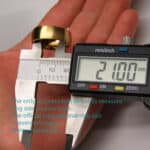 Hammered Ring, Blue Wedding Ring, Blue Wedding Band, Blue Hammered Wedding Ring - Image 5