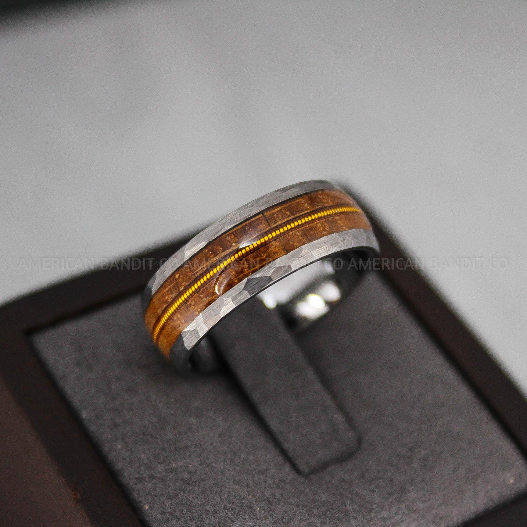 IMG_2994 Guitar String Ring, Guitar String Wedding Band, Music Jewelry, Guitar Jewelry, Guitar Ring, Musician Ring, Musician Jewelry - Image 1