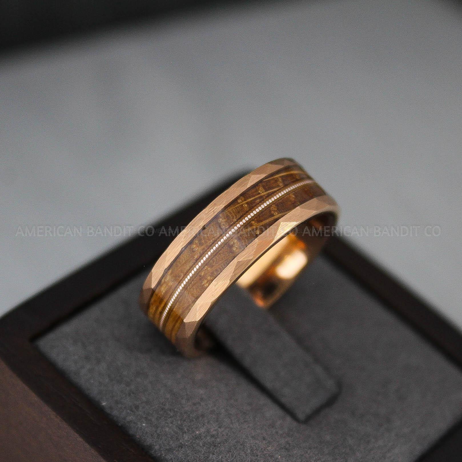 IMG_3001 Guitar String Ring, Guitar String Wedding Band, Music Jewelry, Guitar Jewelry, Guitar Ring, Musician Ring, Musician Jewelry - Image 1