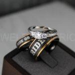Ride or Die Rings, Ride or Die, Ride or Die Wedding Rings, Ride or Die Wedding Bands, Black Wedding Rings, Black Wedding Bands, Biker Rings