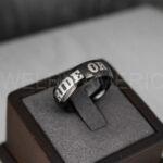 Ride or Die Rings, Ride or Die, Ride or Die Wedding Rings, Ride or Die Wedding Bands, Black Wedding Rings, Black Wedding Bands, Biker Rings - Image 6