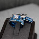 Ride or Die Rings, Ride or Die, Ride or Die Wedding Rings, Ride or Die Wedding Bands, Blue Wedding Rings, Blue Wedding Bands, Biker Rings