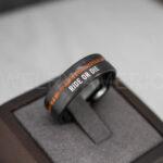 Ride or Die Rings, Ride or Die, Ride or Die Wedding Rings, Ride or Die Wedding Bands, Black Wedding Rings, Black Wedding Bands, Biker Rings - Image 3