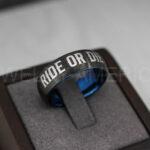 Ride or Die Rings, Ride or Die, Ride or Die Wedding Rings, Ride or Die Wedding Bands, Black Wedding Rings, Black Wedding Bands, Biker Rings