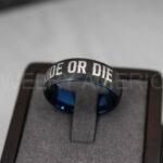 Ride or Die Rings, Ride or Die, Ride or Die Wedding Rings, Ride or Die Wedding Bands, Black Wedding Rings, Black Wedding Bands, Biker Rings - Image 5