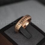 Baseball Ring, Baseball Wedding Ring, Baseball Wedding Band, Rose Gold Ring, Rose Gold Wedding Band, Rose Gold Wedding Band Baseball Jewelry