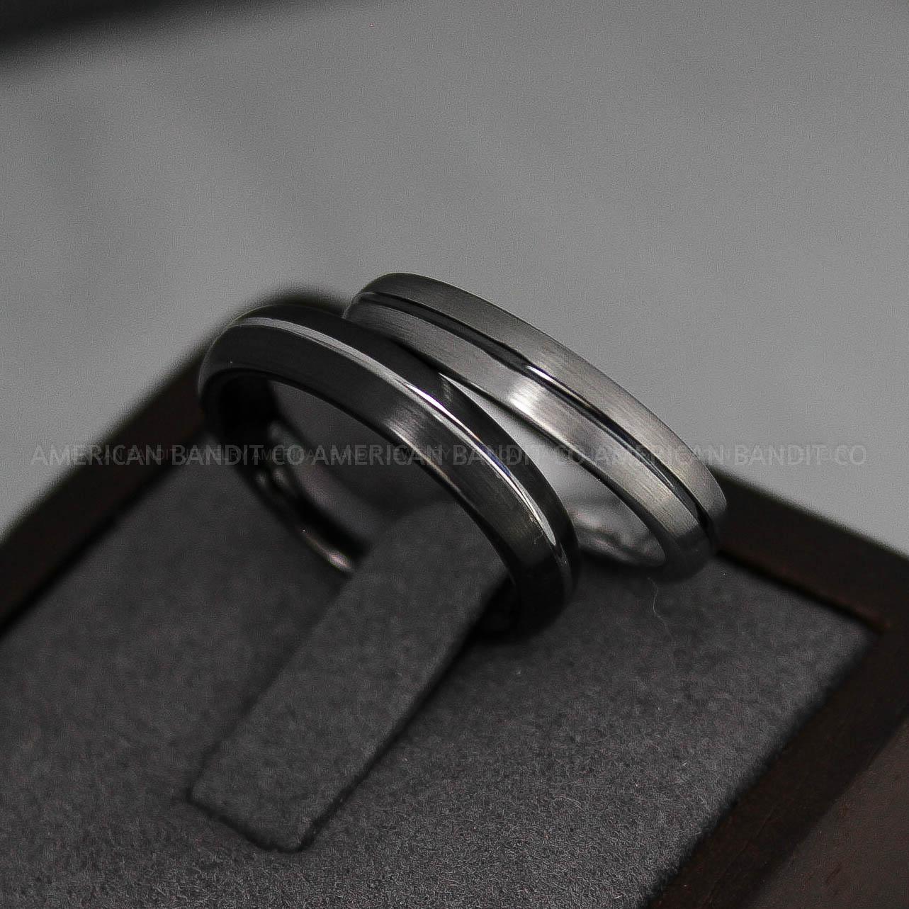 IMG_3269 Couple Rings, Couple Wedding Bands, Matching Rings, Matching Wedding Rings, His and Her Wedding Rings, Couple Jewelry, Silver Wedding Rings - Image 1