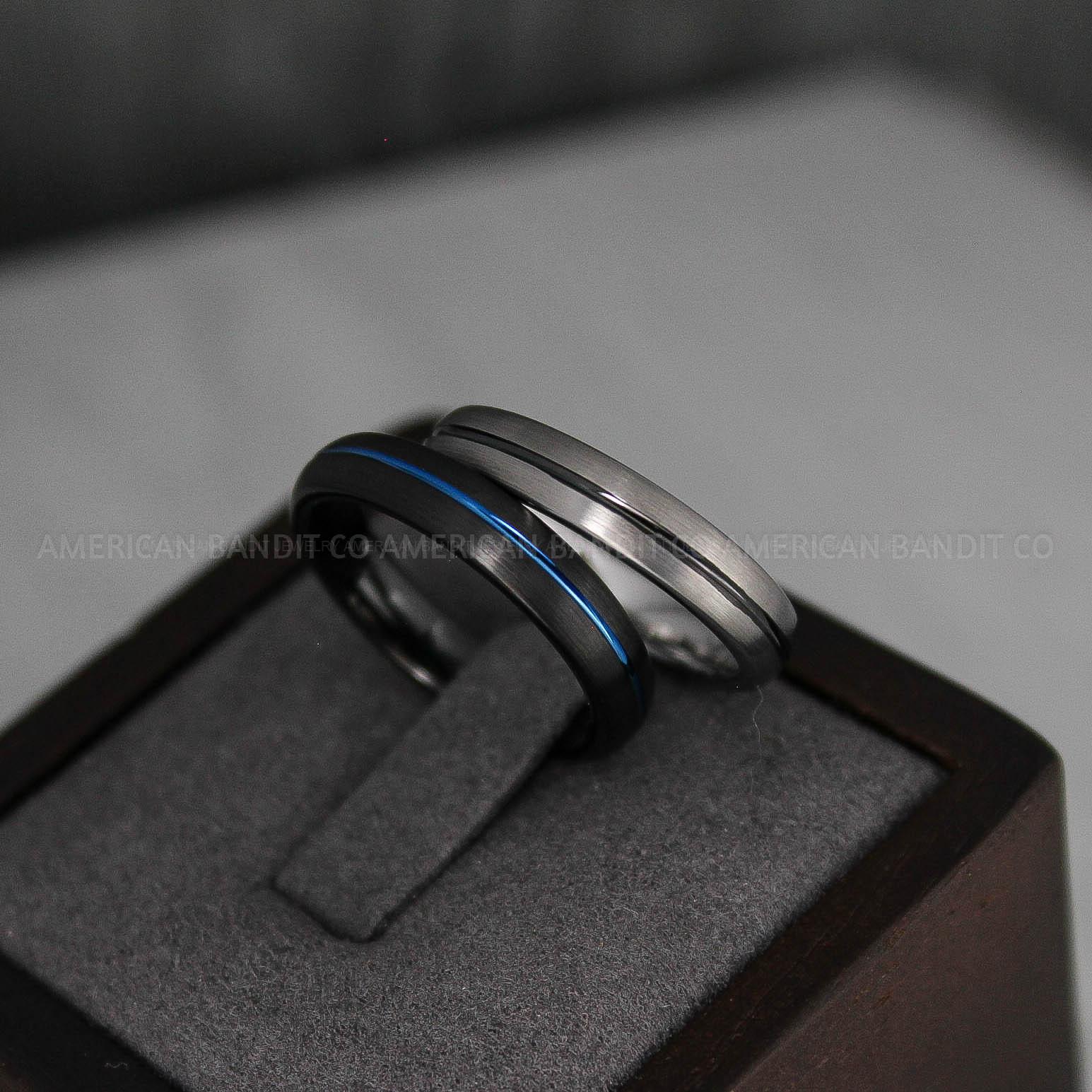 IMG_3275 Couple Rings, Couple Wedding Bands, Matching Rings, Matching Wedding Rings, His and Her Wedding Rings, Couple Jewelry, Silver Wedding Rings - Image 1