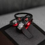 Ride or Die Rings, Ride or Die, Ride or Die Wedding Rings, Ride or Die Wedding Bands, Black Wedding Rings, Black Wedding Bands, Biker Rings