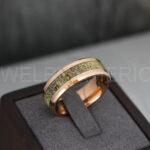Deer Antler Ring, Antler Wedding Band, Deer Hunting Ring, Deer Hunting Ring Deer Antler Wedding Ring Rose Gold Wedding Band His Wedding Ring