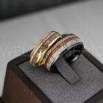 Deer Antler Ring, Antler Wedding Band, Deer Hunting Ring, Deer Hunting Ring, Deer Antler Wedding Ring, Black Wedding Band, His Wedding Ring