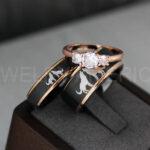 Howling Wolves Ring, Wolf Ring, Couple Wedding Rings, Couple Rings, Wolves Ring, Wolf Howl Ring, Black Wedding Bands, Matching Wedding Rings