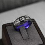 Ride or Die Ring, Ride or Die, Ride or Die Wedding Ring, Ride or Die Wedding Band