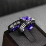 Ride or Die Rings, Ride or Die, Ride or Die Wedding Rings, Ride or Die Wedding Bands