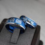 Ride or Die Ring, Ride or Die, Ride or Die Wedding Ring, Ride or Die Wedding Band - Image 4
