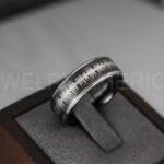 Soundwave Ring, Soundwave Jewelry, Soundwave Wedding Band, Soundwave