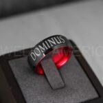 Dominus Ring, Domina Ring, Dominus and Domina Rings, Couple Jewelry, Roman Jewelry Roman Rings His and Her Wedding Bands Black Wedding Rings - Image 4