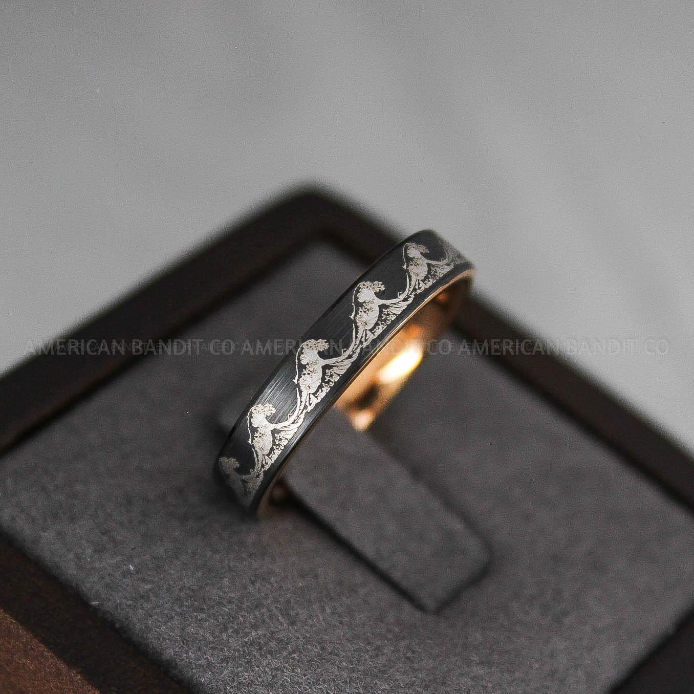 IMG_3574 Ocean Wave Ring, Wave Ring, Beach Jewelry, Beach Wedding Ring - Image 1