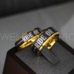 Ride or Die Rings, Ride or Die, Ride or Die Wedding Rings, Ride or Die Wedding Bands - Image 3