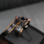 Her Buck Ring, His Doe Ring, Her Buck and His Doe Ring Set, Couple Rings