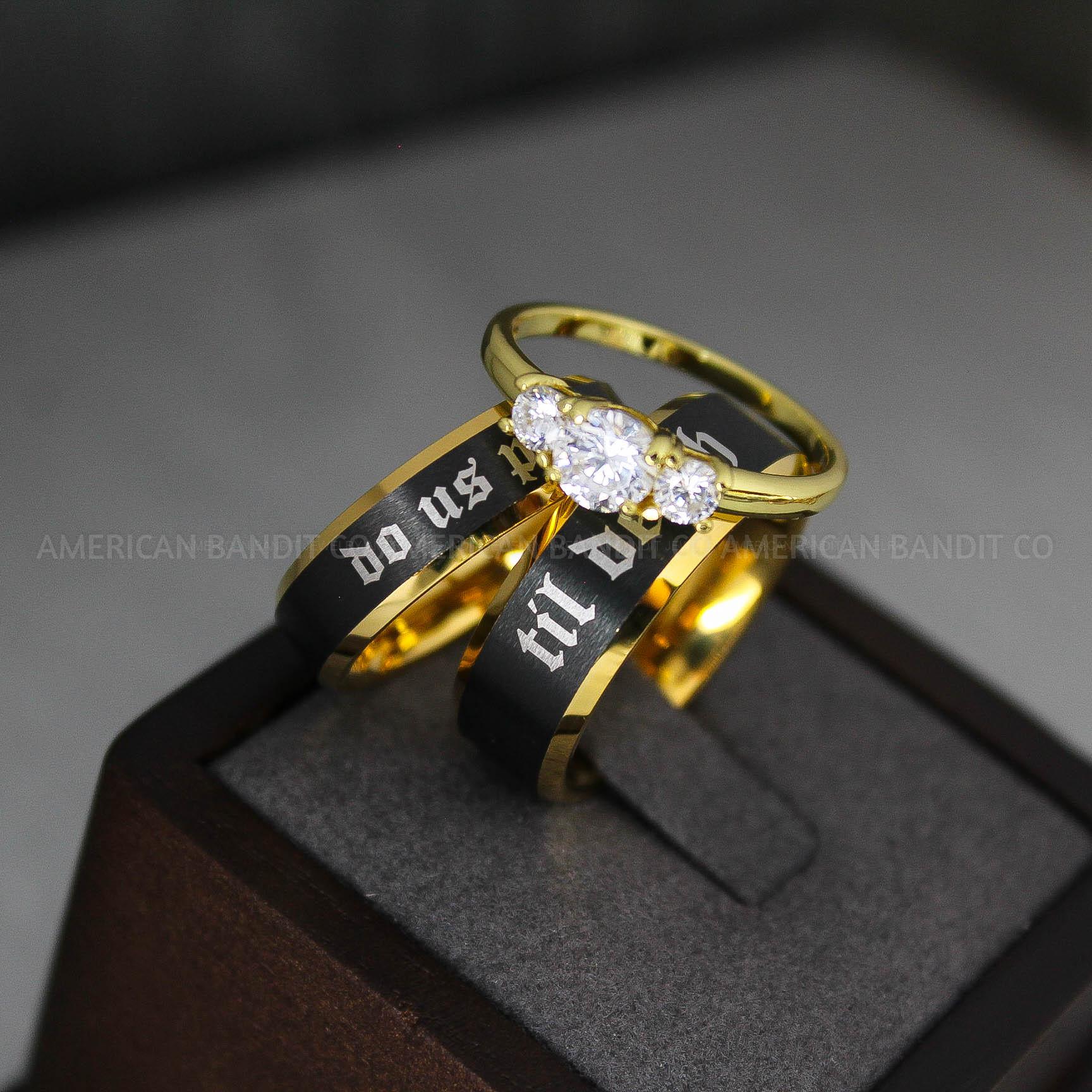 IMG_3605 Til Death Do Us Part Rings, Til Death Do Us Part Wedding Rings - Image 1