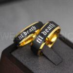Til Death Do Us Part Rings, Til Death Do Us Part Wedding Rings - Image 3