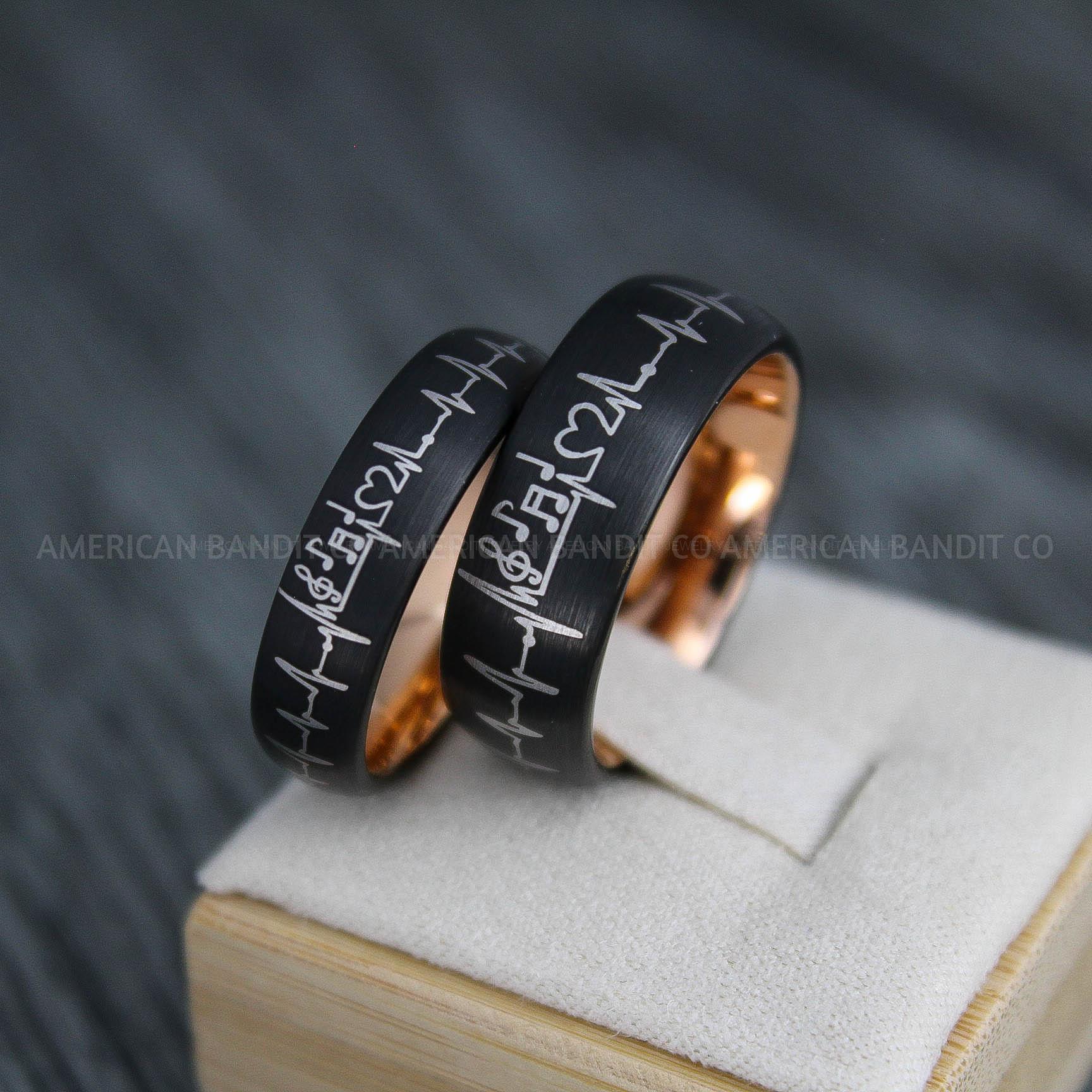 IMG_3699 Music Ring, Music Score Ring, Music Jewelry, Music Notes Ring, Piano Jewelry, Piano Ring, Guitar Ring, Musician Ring, Musician Jewelry - Image 1