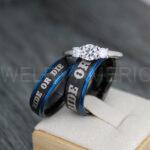 Ride or Die Rings, Ride or Die, Ride or Die Wedding Rings, Ride or Die Wedding Bands, Black Wedding Rings, Black Wedding Bands, Biker Rings