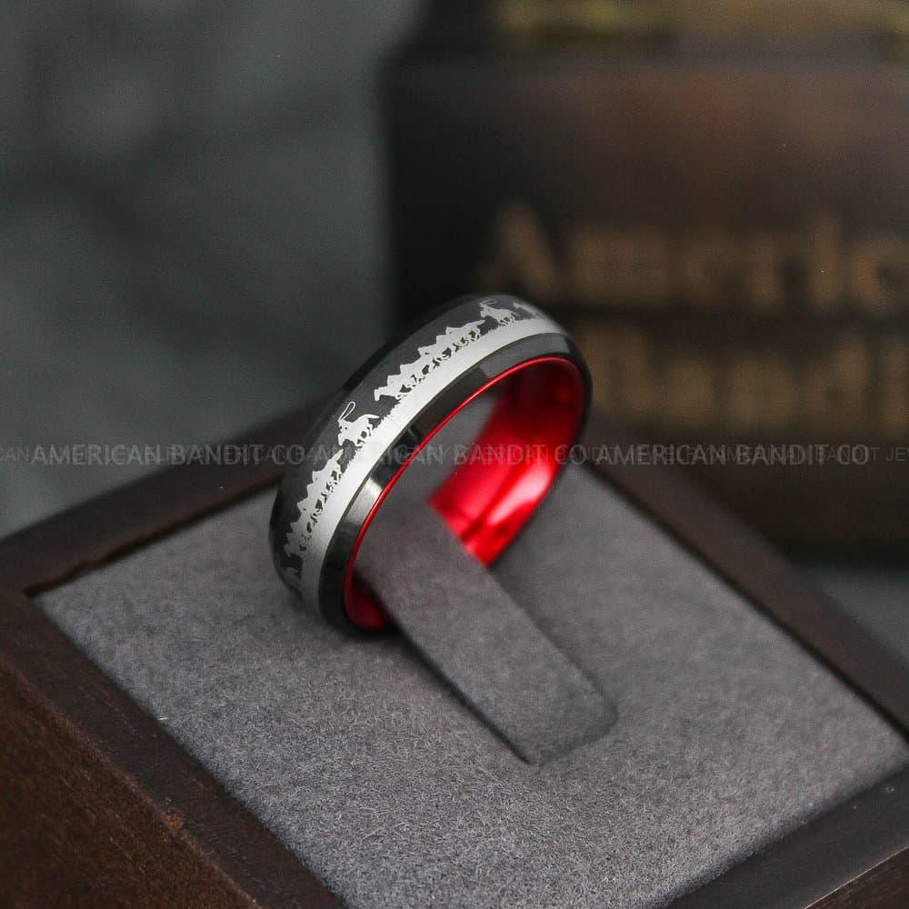 IMG_3784 Cowboys Rings, Rancher Ring, Cowboys Wedding Ring, Cattle Rancher Ring, Rancher Ring, Farmer Ring, Cowboys Wedding Band, Horse Jewelry - Image 1