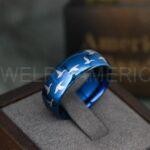 Flying Geese Ring, Geese Wedding Ring, Hunting Ring, Good Hunting Ring, Hunting Jewelry, Duck Band, Duck Hunting Ring, Duck Hunting Band