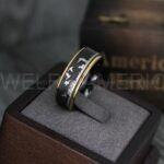 Flying Ducks Ring, Duck Hunting Ring, Hunting Wedding Band, Hunting Wedding Ring, Hunting Jewelry, Duck Hunting Wedding Band, Duck Jewelry